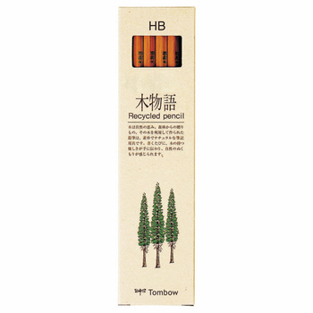 トンボ鉛筆 エコ鉛筆木物語 HB LA-KEAHB 1ダース(12本)