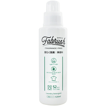 あらた ファブラッシュ 濃縮液体洗濯洗剤 無香料 本体 520mL 1本