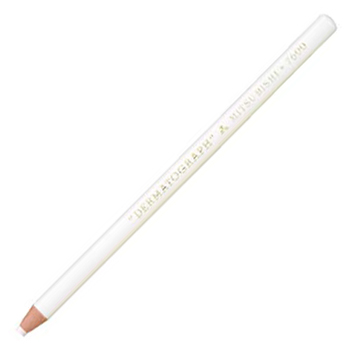三菱鉛筆 色鉛筆7600(油性ダーマトグラフ) 白 K7600.1 1ダース(12本)