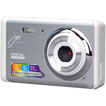 ジョワイユ コンパクトデジタルカメラ シルバーホワイト JOY510FESWH 1台