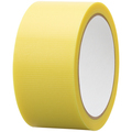 TANOSEE カラー養生テープ 50mm×25m 厚み約0.105mm 黄 1セット(30巻)