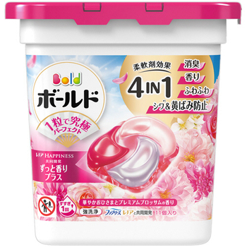P&G ボールド ジェルボール4D 華やかプレミアムブロッサムの香り 本体 1パック(11個)