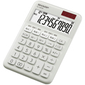 シャープ カラー・デザイン電卓 10桁 ミニナイスサイズ グレー系 EL-M336-HX 1台