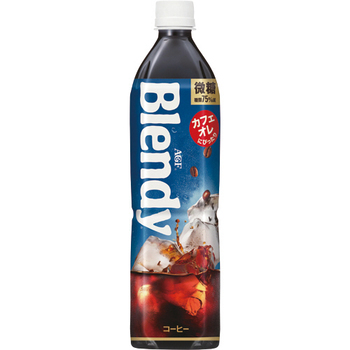 味の素AGF ブレンディ ボトルコーヒー 微糖 900ml ペットボトル 1セット(24本:12本×2ケース)
