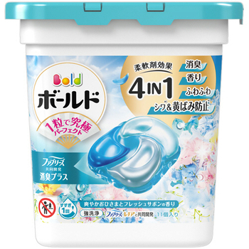 P&G ボールド ジェルボール4D 爽やかフレッシュフラワーサボンの香り 本体 1パック(11個)