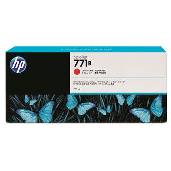 HP HP771B インクカートリッジ クロムレッド 775ml 顔料系 B6Y00A 1個