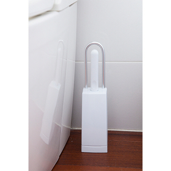 アイセン トイレブラシ スリムコンパクトケース付 W ホワイト TP001-W 1個