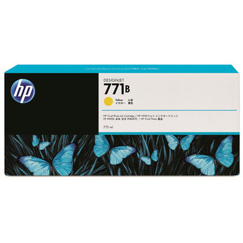 HP HP771B インクカートリッジ イエロー 775ml 顔料系 B6Y02A 1個