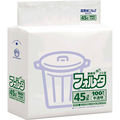 日本サニパック 環優包装フォルタ 白半透明 45L 0.030mm F-4H 1パック(100枚)