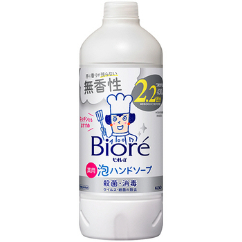 花王 ビオレu 薬用泡ハンドソープ 無香性 つめかえ用 430ml 1本