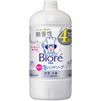 花王 ビオレu 薬用泡ハンドソープ 無香性 つめかえ用 770mL 1本