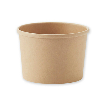 シモジマ HEIKO 食品容器 未晒フードカップ 235ml #004500001 1セット(500個:25個×20パック)
