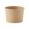 シモジマ HEIKO 食品容器 未晒フードカップ 235ml #004500001 1セット(500個:25個×20パック)