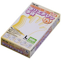 川西工業 ポリエチレン手袋 内エンボス クリア S #2013 1箱(100枚)