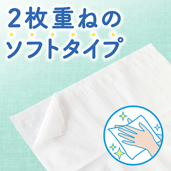 日本製紙クレシア スコッティ キレイの仕上げ ハンドタオル100 100組 1パック