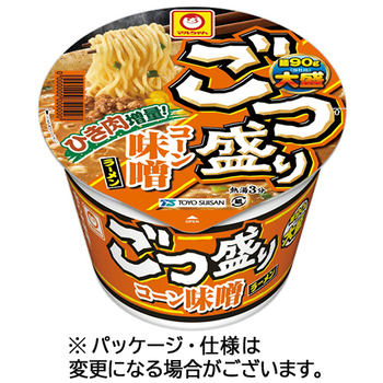 東洋水産 マルちゃん ごつ盛り コーン味噌ラーメン 138g 1セット(24食:12食×2ケース)