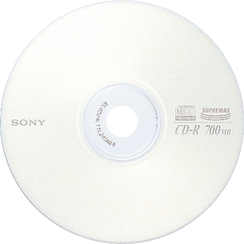 ソニー データ用CD-R 700MB 48倍速 ブランドシルバー 5mmスリムケース 10CDQ80DNS 1パック(10枚)