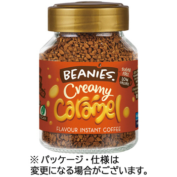 シーエフシージャパン インスタントコーヒー ビーニーズ クリーミーキャラメル 50g 瓶 1本