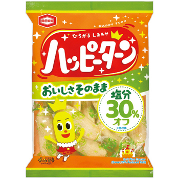 亀田製菓 減塩ハッピーターン 83g 1パック