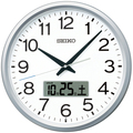 セイコー プログラム電波掛時計 カレンダー表示付 PT202S 1台